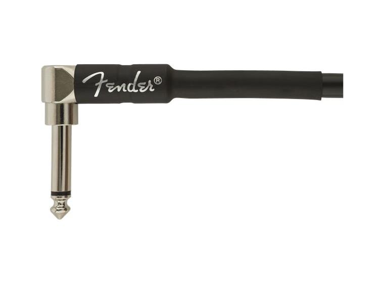 Fender Pro instrumentkabel 5.5m svart Straight/Angle, 18.6'