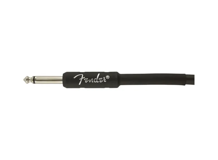 Fender Professional Instrument Cable Straight/Angle, 18.6', Black 