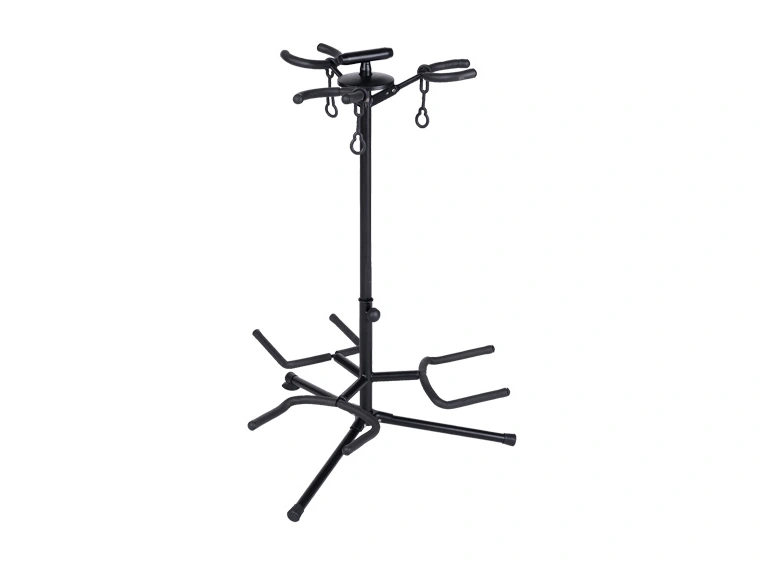 Gitarstativ med armstøtte for 3 gitarer Tripod 
