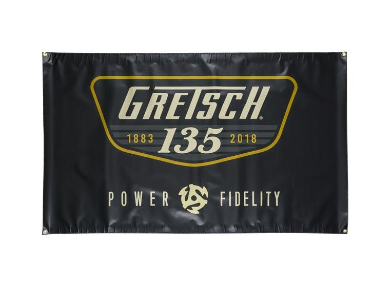 Gretsch 135th Anniversary Banner 3X5