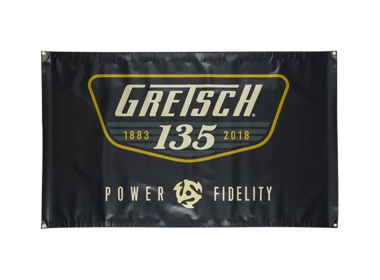 Gretsch 135th Anniversary Banner 3X5 