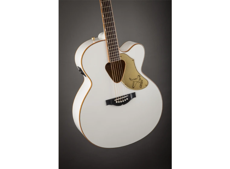 Gretsch G5022CWFE Rancher Falcon Jumbo Fishman pickup system, White 
