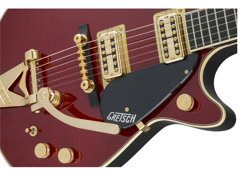 Gretsch G6131T-62 Vintage Select ’62 Jet Bigsby, TV Jones, Vintage Firebird Red 