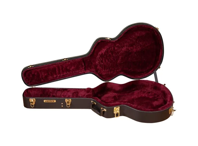 Gretsch G6267 16" Deluxe Thin Hollow Body Electric Hardshell Case, Black 