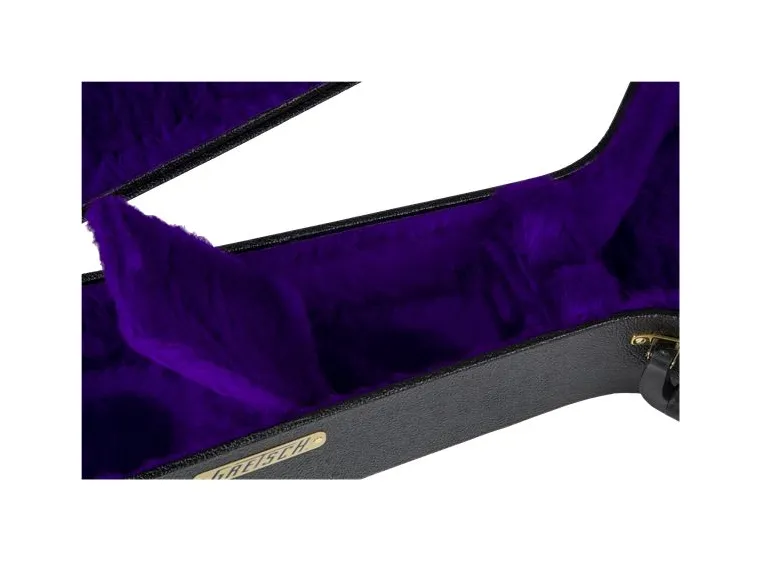 Gretsch G6296 Round Neck Resonator Flat Top Case, Black 