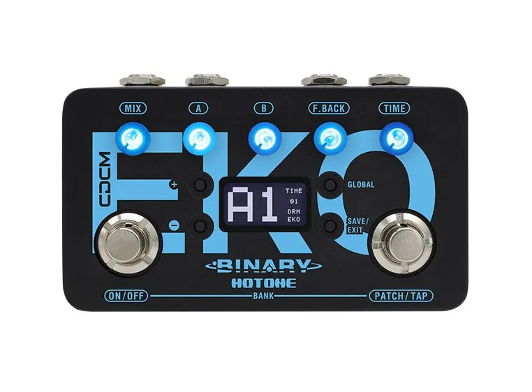 Hotone Binary Eko - Delay CDCM Pedal 