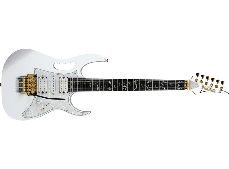 Ibanez JEM7VP-WH Elgitar, Signatur Steve Vai, med gigbag, Premium 
