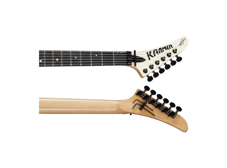 Kramer NightSwan Vintage White with Aztec Graphic 