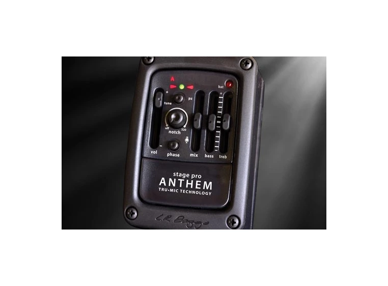 L.R.Baggs Anthem SL, "True-Mic" Syst.w/Element & Endpin Amp 