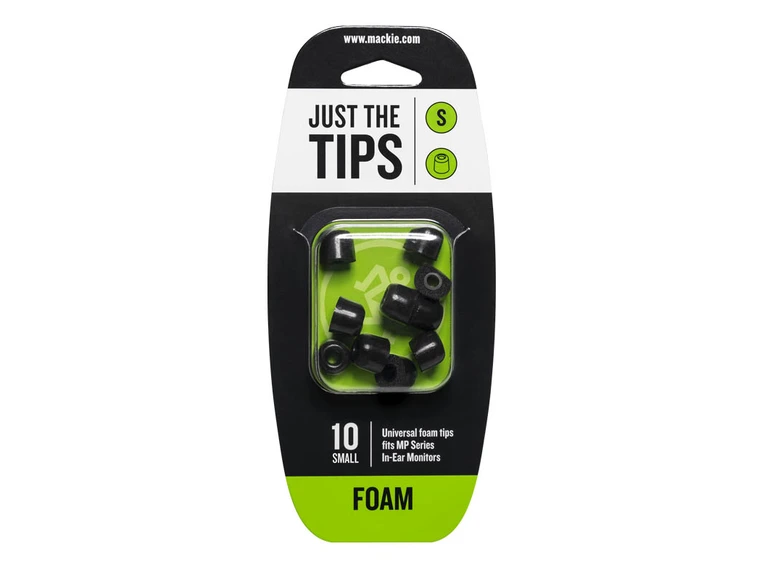 Mackie MP/CR Series Small Foam Black Tips Kit 