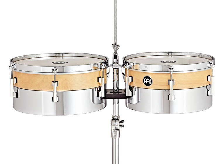 Meinl HYT1314 Timbales Hybrid 13" + 14" Oak/Steel 