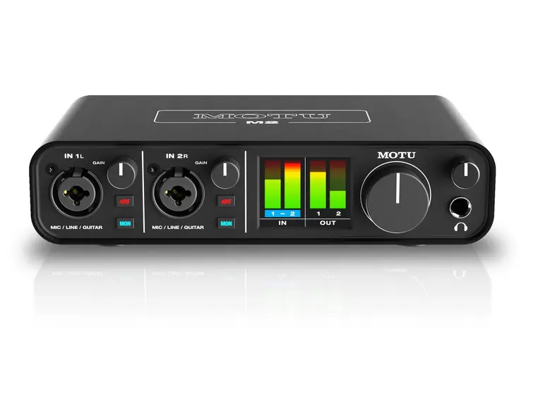 Motu M2 2-in / 2-out USB audio interface 