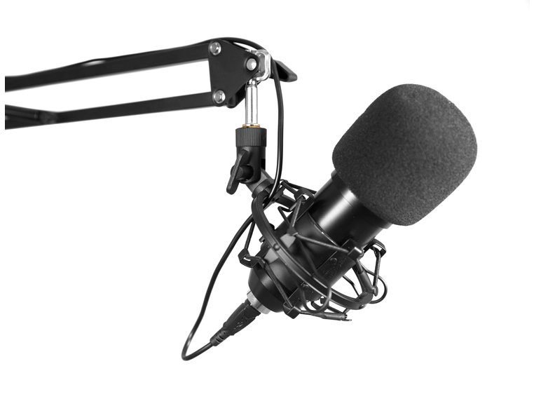 Omnitronic BMS-1C USB-mikrofon Komplett pakke 