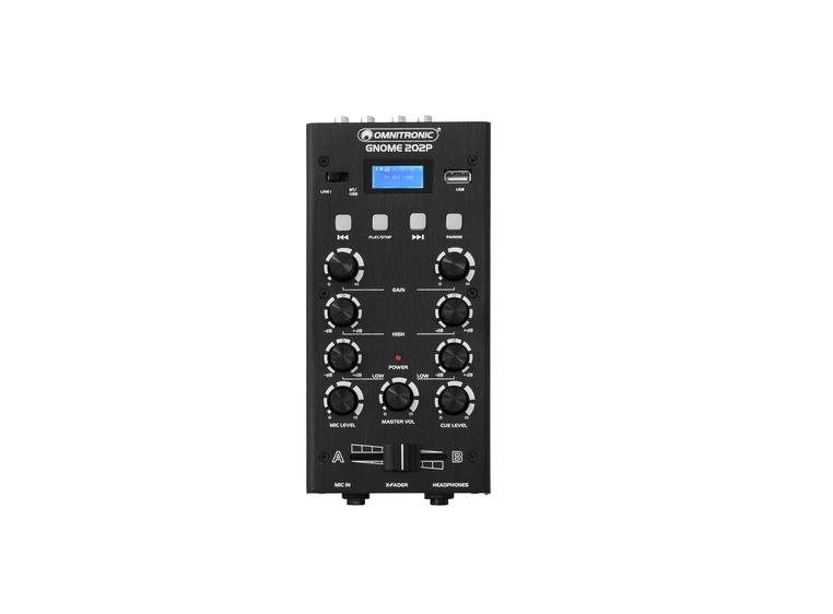 Omnitronic GNOME-202P Mini Mixer black 