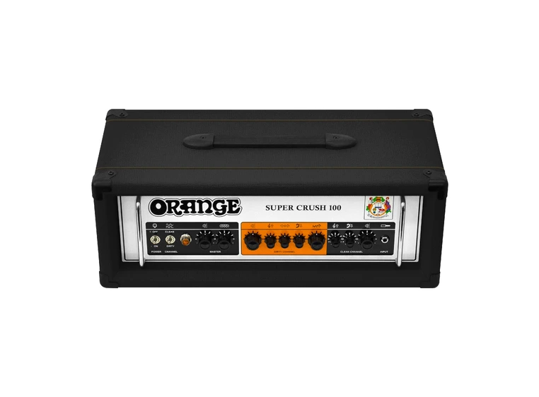 Orange Super Crush 100 Head Black 