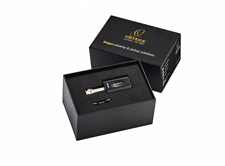 Ortega MAGUSUKEGO Ukulele active output jack preamp system 