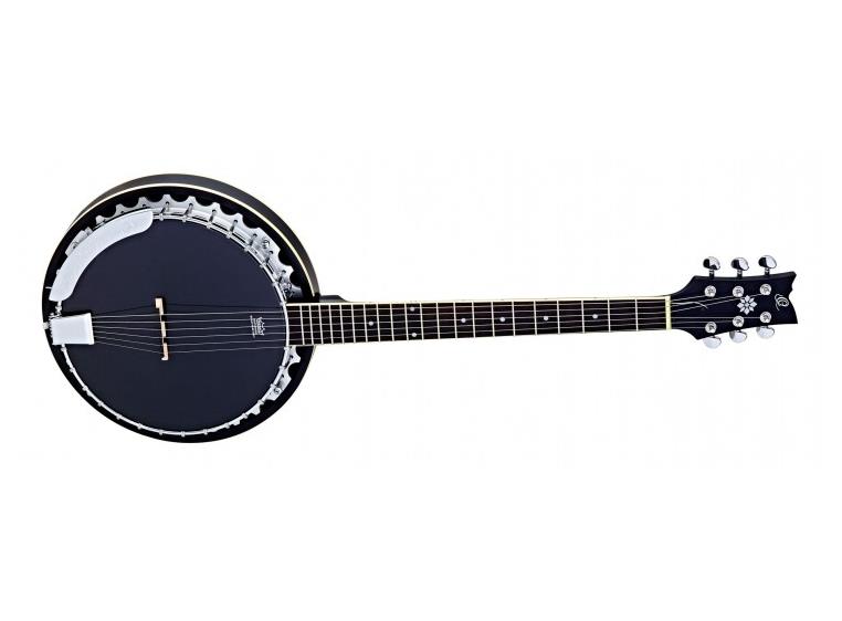 Ortega OBJ350/6-SBK 6-str. Guitar-Banjo med Gigbag