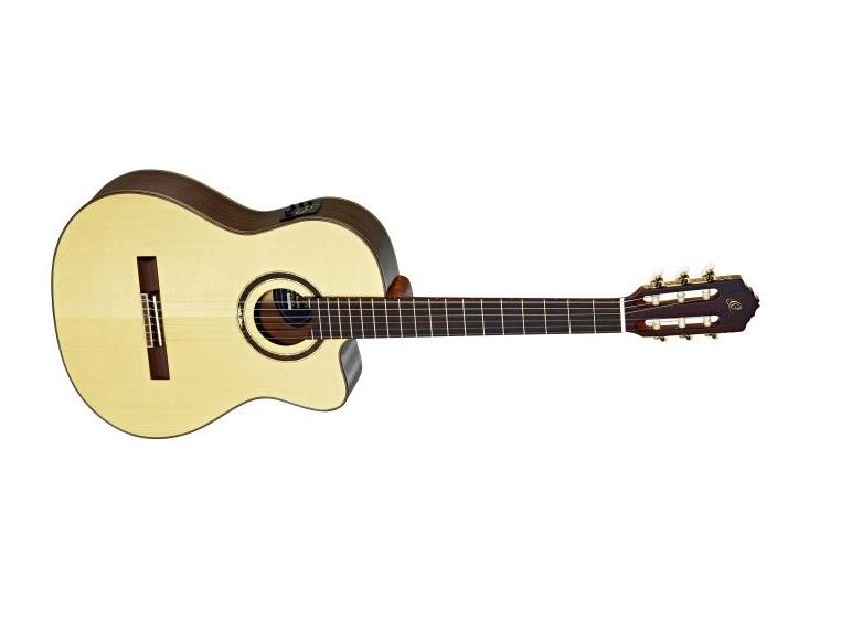 Ortega RCE158SN Klassisk gitar 4/4 med mik, Slim neck