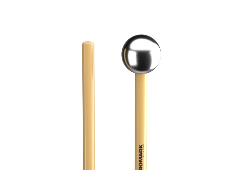 Promark SU12R SPYR Mallet Bells Medium Aluminium, Rattan 
