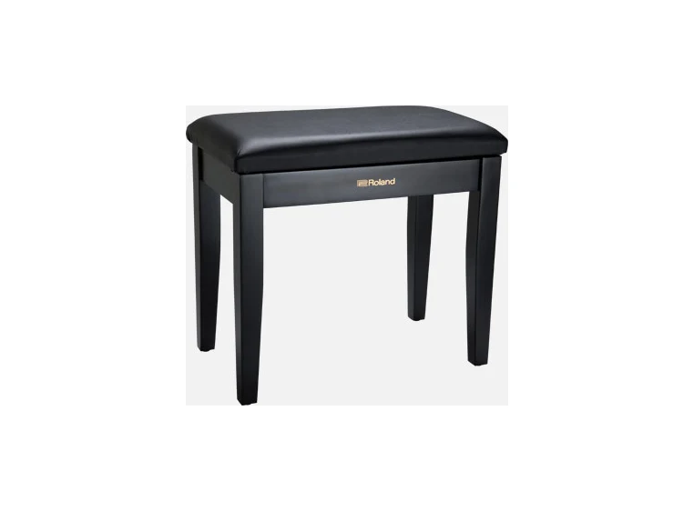 Roland RPB-100BK Piano Bench Satin Black vinyl seat music compartment 