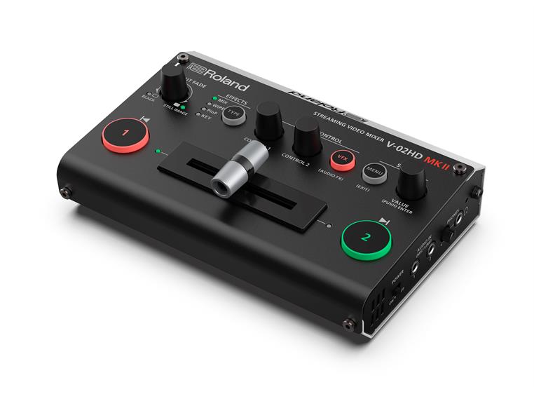 Roland V-02HDMKII Micro video switcher with USB C streaming output