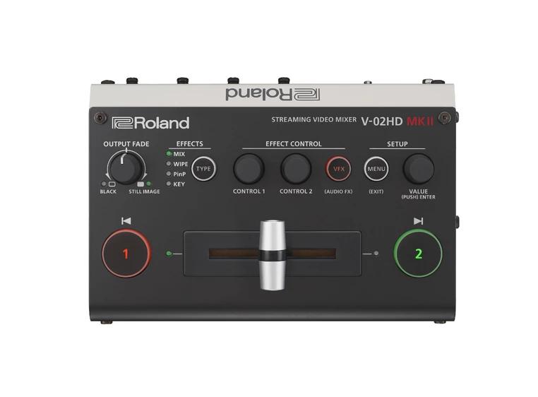 Roland V-02HDMKII Micro video switcher with USB C streaming output 