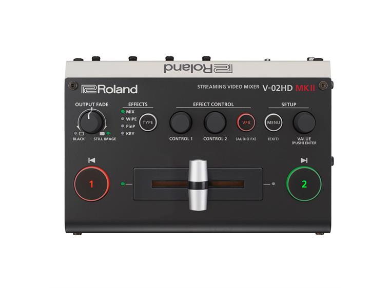 Roland V-02HDMKII Micro video switcher with USB C streaming output