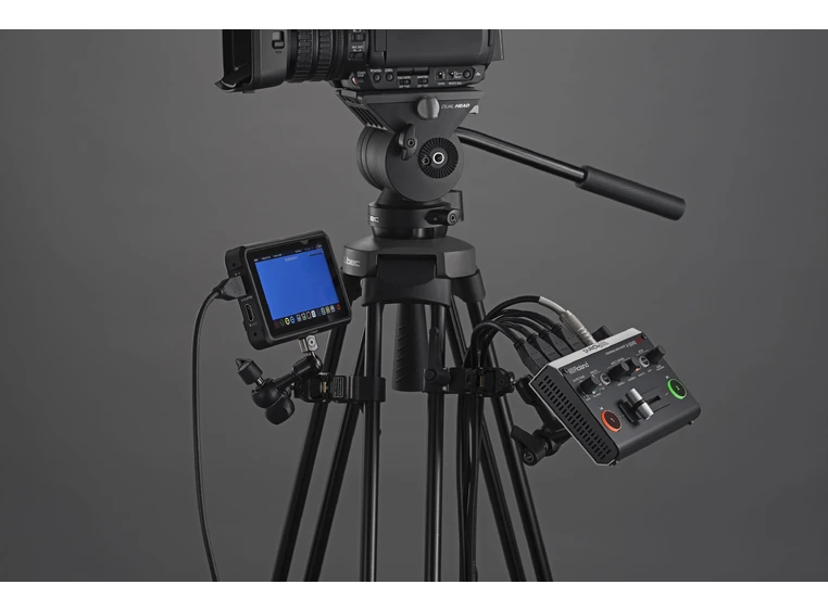 Roland V-02HDMKII Micro video switcher with USB C streaming output 