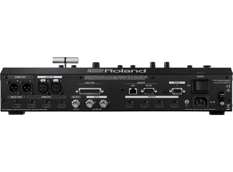 Roland V-600UHD Video switcher 4K HDR Multi-format 