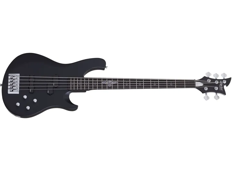 Schecter Johnny Christ-5 Bass (SBK) Satin Black 