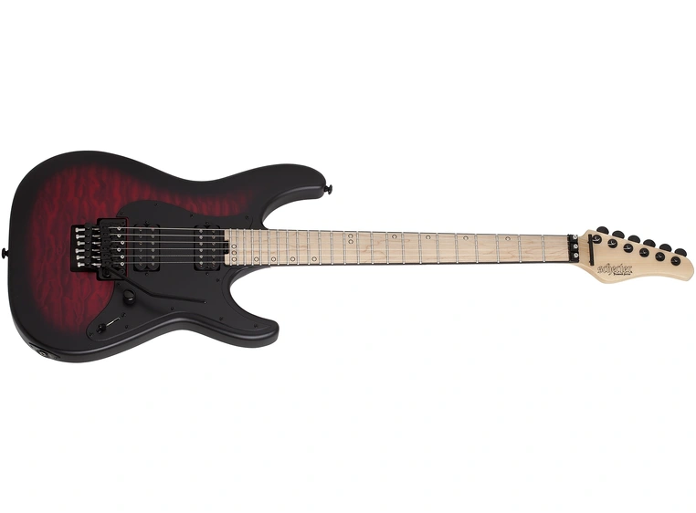 Schecter Miles Dimitri Baker SVSS Crimson Red Burst Satin 
