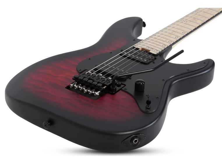 Schecter Miles Dimitri Baker SVSS Crimson Red Burst Satin 
