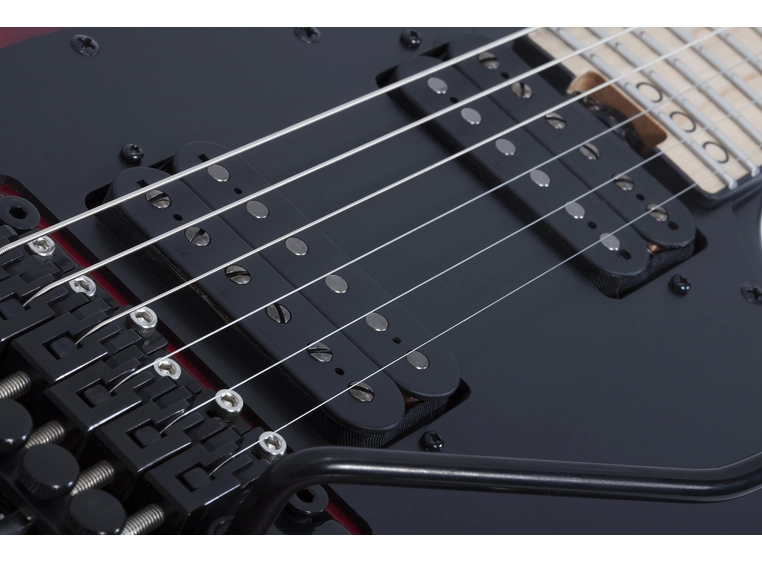 Schecter Miles Dimitri Baker SVSS Crimson Red Burst Satin 