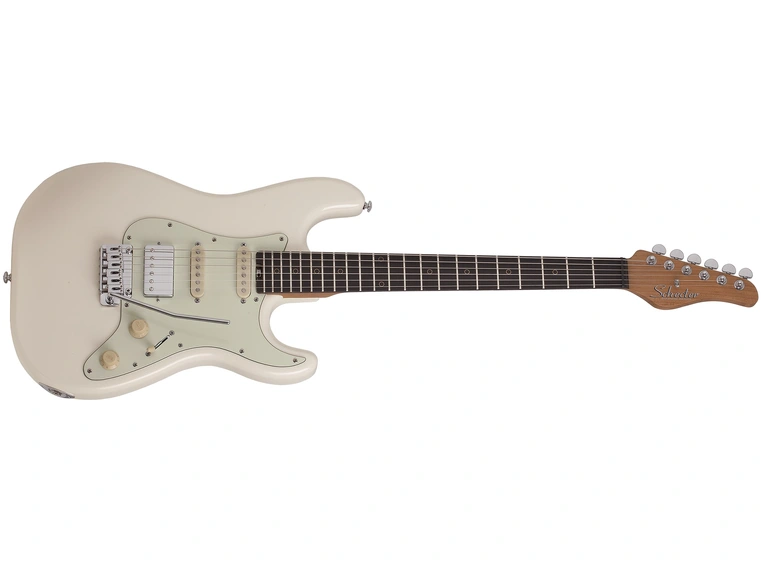 Schecter Nick Johnston Traditional H/S/S Atomic Snow 