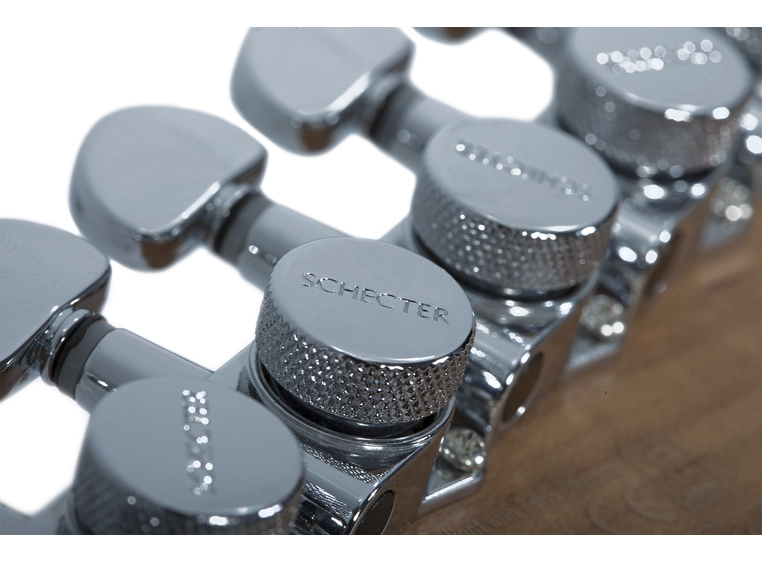 Schecter Nick Johnston Traditional H/S/S Atomic Snow 