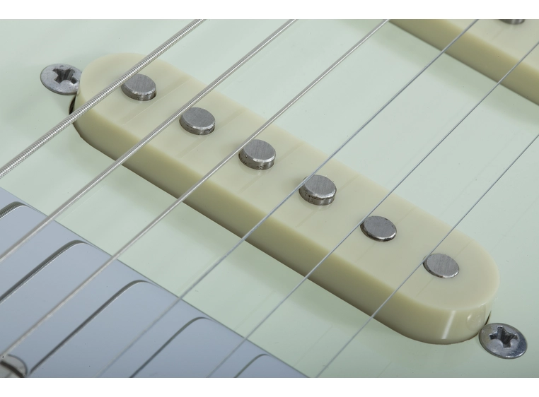 Schecter Nick Johnston Traditional H/S/S Atomic Snow 