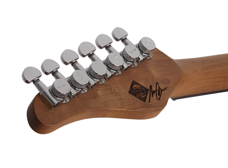 Schecter Nick Johnston Traditional H/S/S Atomic Snow 