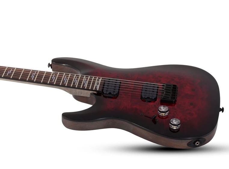 Schecter Omen Elite-6 LH (BCHB) Black Cherry Burst 