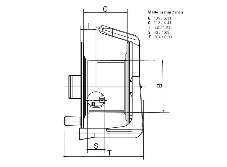 Schill kabeltrommel GT 235.RM 
