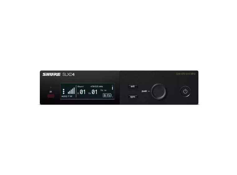 Shure SLX-D Single channel Receiver H56 (518-562MHz) 