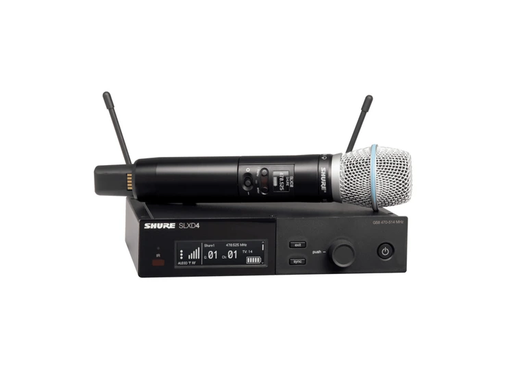 Shure SLX-D Trådløst system med BETA87A H56 (518-562MHz) 