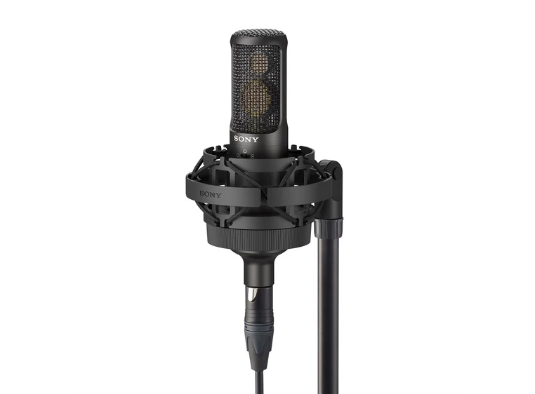 Sony C-100 high res audio Two way condenser microphone 