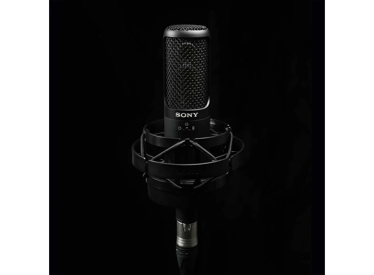 Sony C-100 high res audio Two way condenser microphone 