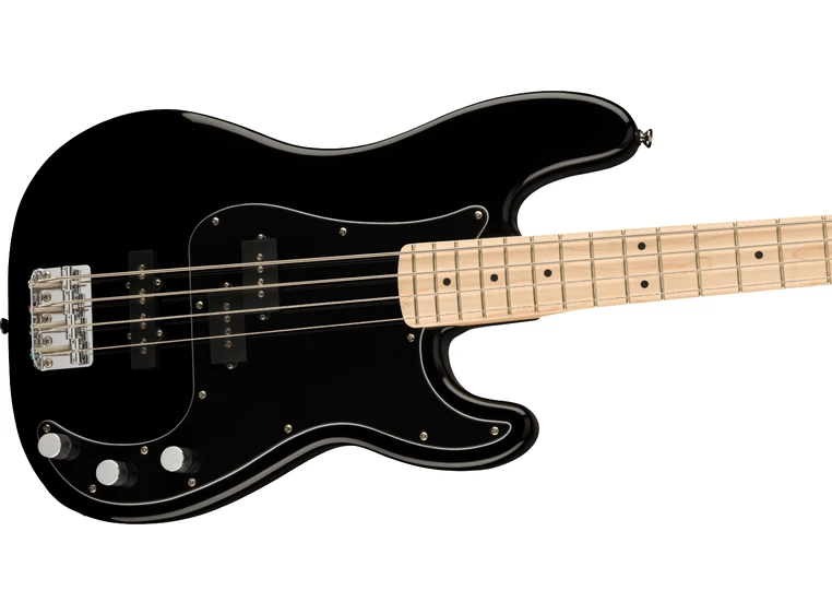 Squier Affinity Series Precision Bass PJ Black, Black Pickguard, MN 