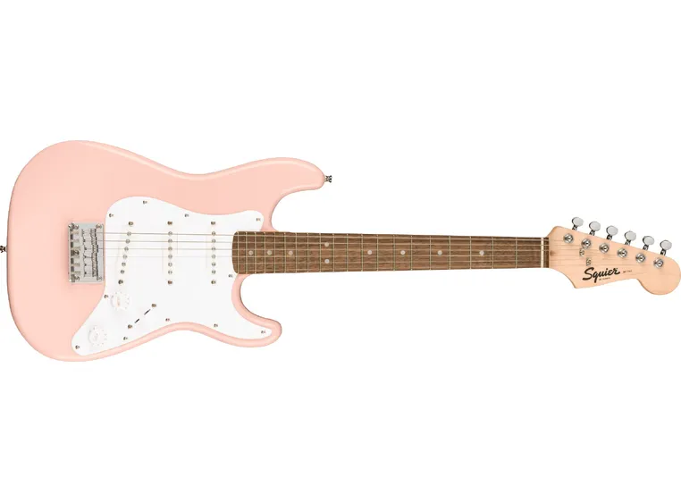 Squier Mini Stratocaster Shell Pink, Laurel Fingerboard 