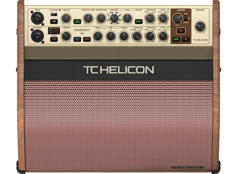 TC-Helicon HARMONY V60 60 Watt 2-kanalers ak gitarforsterker 