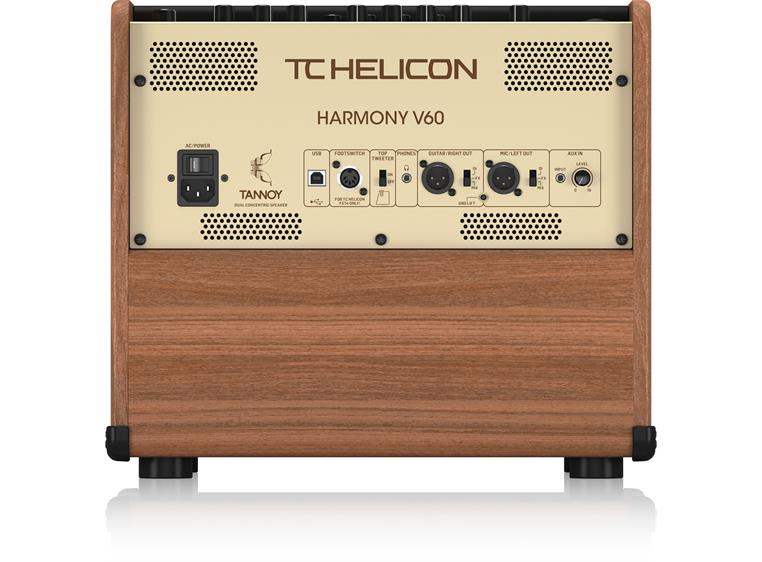 TC-Helicon HARMONY V60 60 Watt 2-kanalers ak gitarforsterker