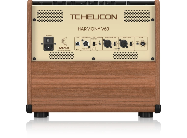 TC-Helicon HARMONY V60 60 Watt 2-kanalers ak gitarforsterker 