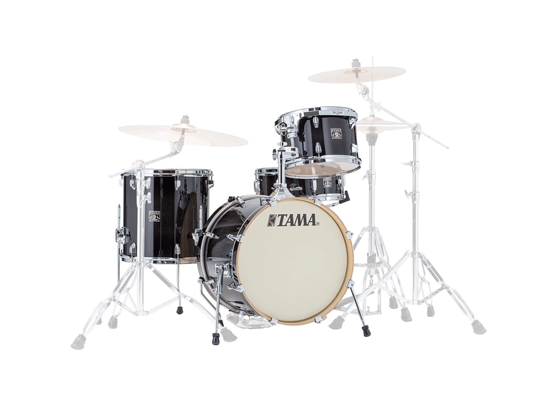 Tama CL48S-TPB Superstar Classic MA 4-del Shell-kit, Black Laquer Burst 