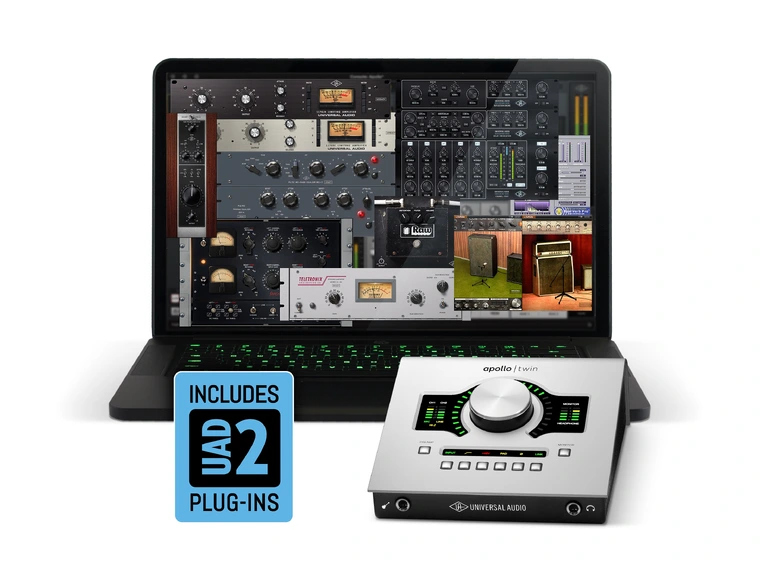 Universal Audio Apollo TWIN DUO USB3 * x2 DSP Win, Heritage Ed *Kunderetur 